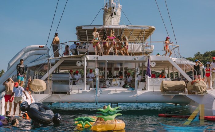 party boat phuket catamaran