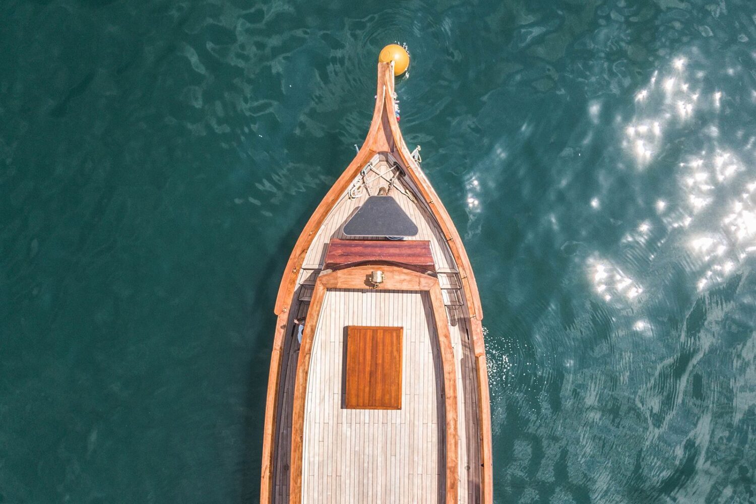 wooden Thai yacht