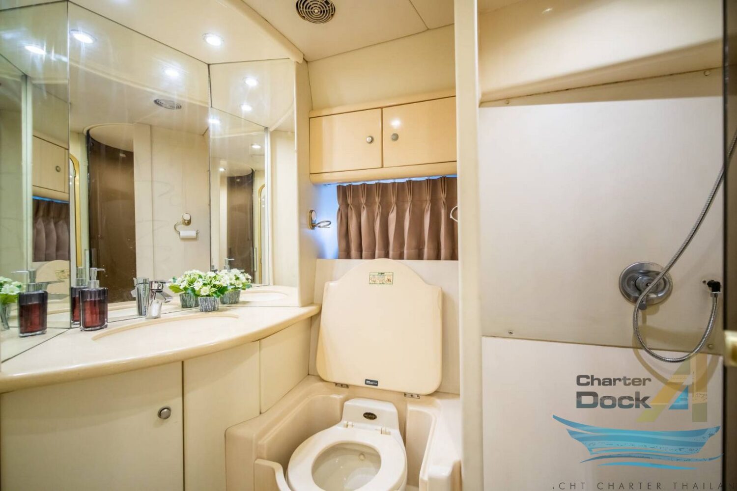 Bathroom shower phuket yacht