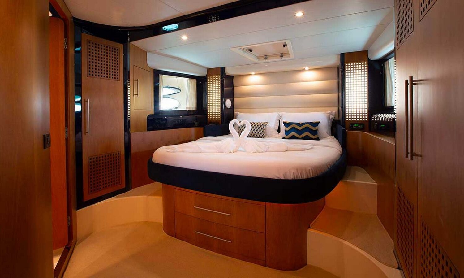 main cabin on yacht