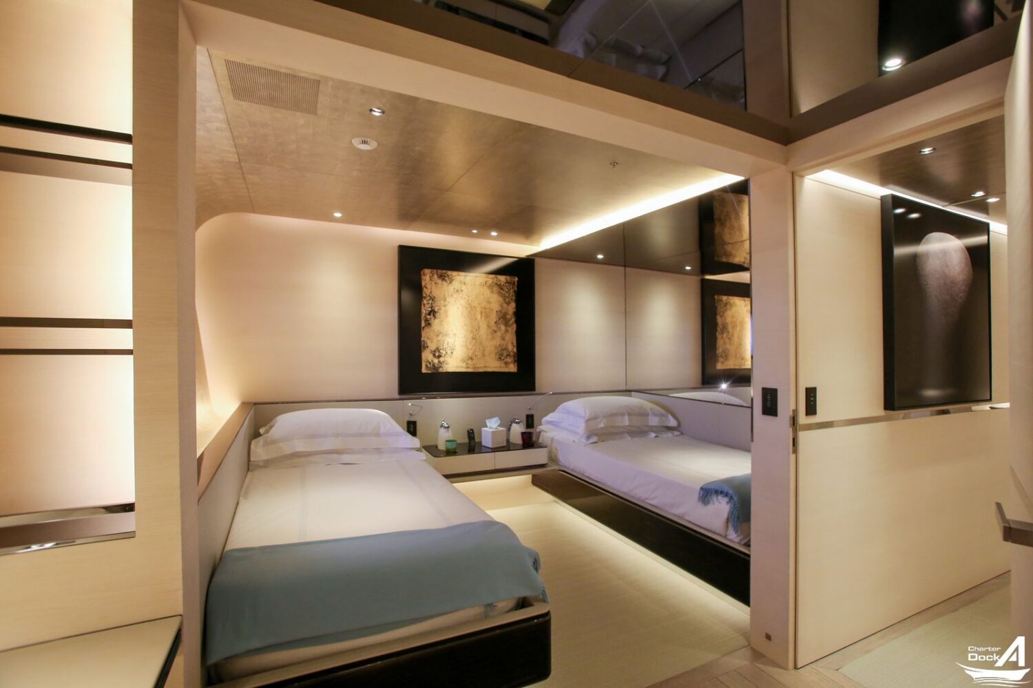 Argentario Italy Superyacht cabin