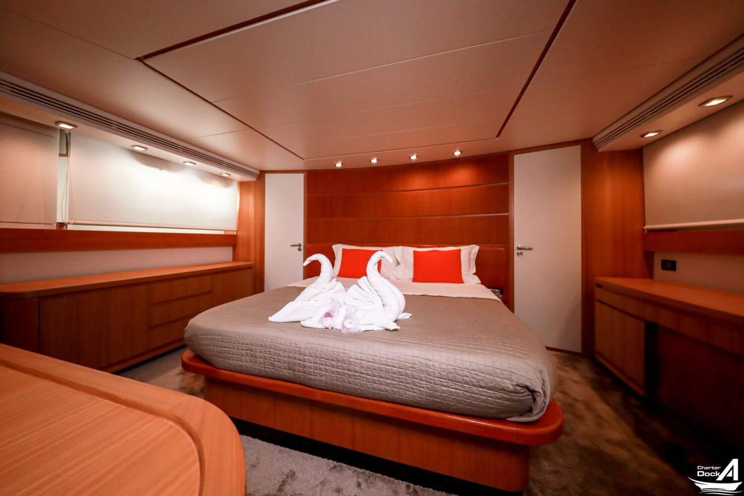 Private super yacht charter showcasing refined design and comfort