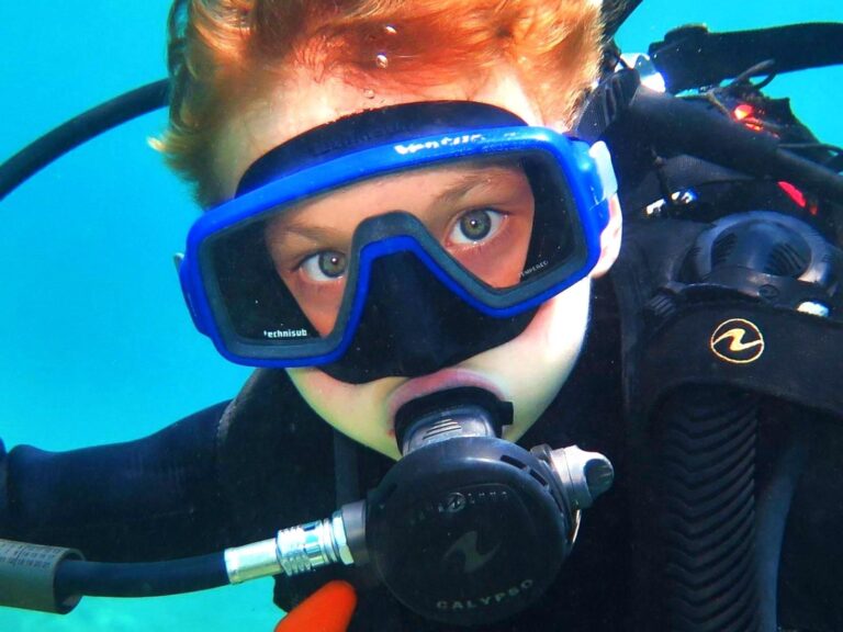 scuba diving for kids