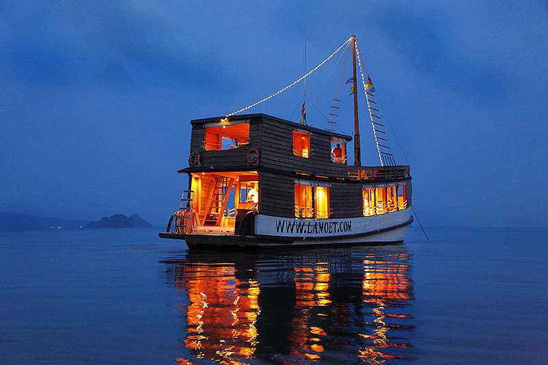 evening boat