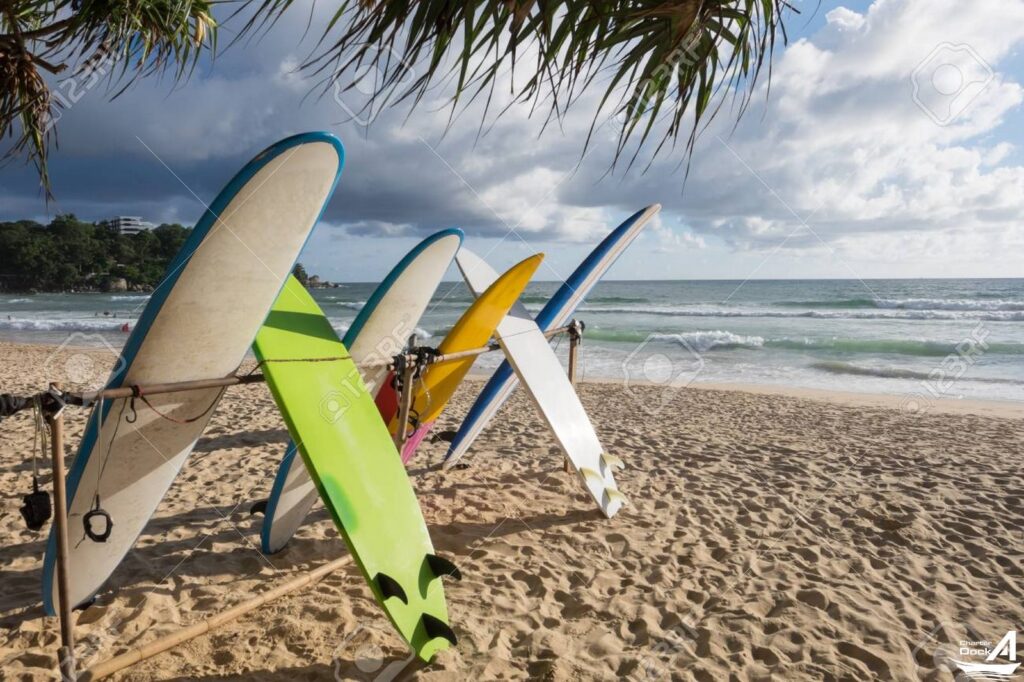 surd boards for rent on karon beach phuket thailnd
