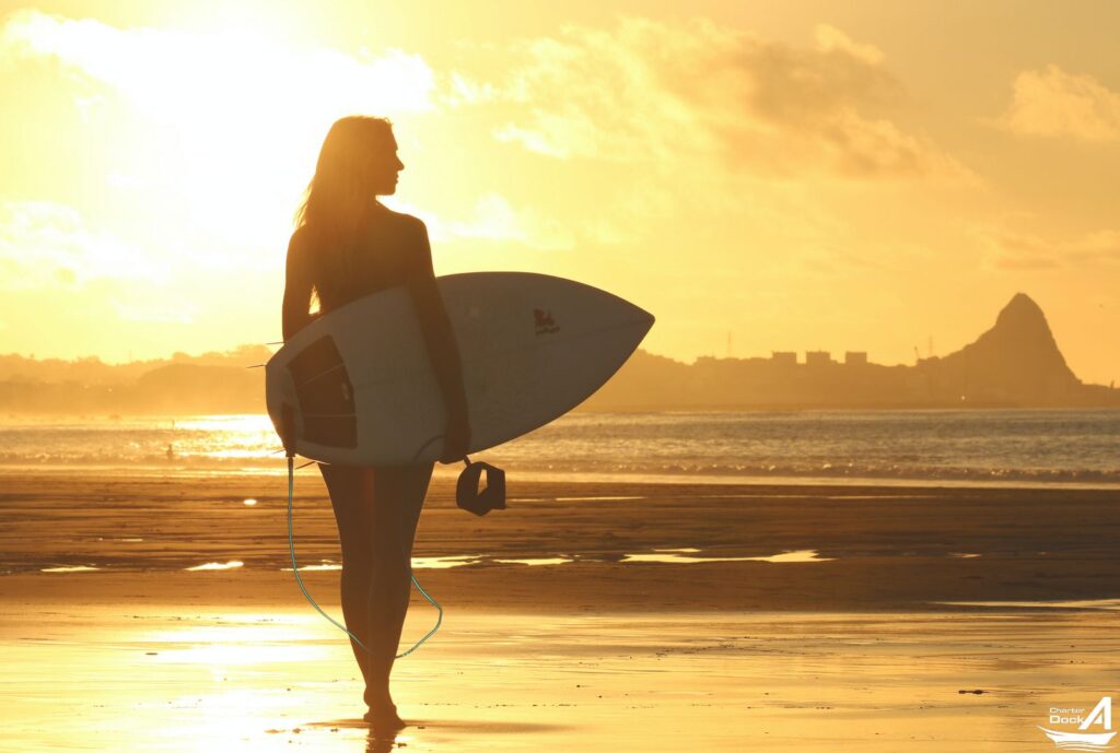 lady surf on karon beach